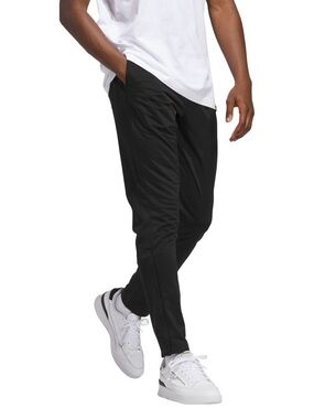 Adidas Tricot Track Pants
Black Athletic Tapered
Leg Zip Ankle Men’s Medium. NWT